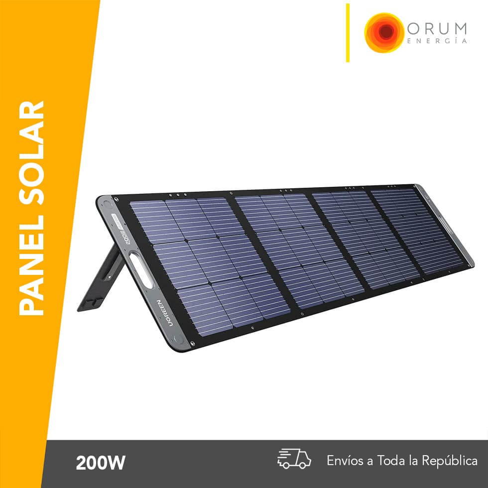 Panel Solar Plegable 200W Ugreen